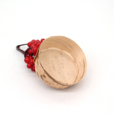 ODM Bamboo Leaf Disposable Dessert Cups Food Container 2.75inch