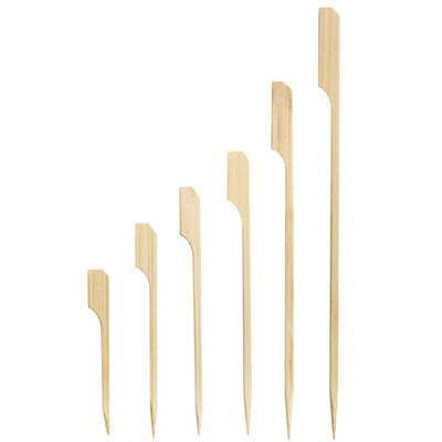 9cm Bamboo Paddle Pick Natural Wooden Kebab Sticks For Cocktails