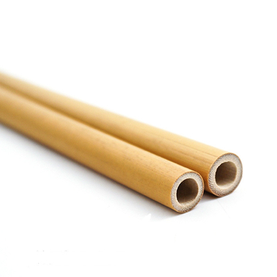 Eco Friendly Smoothie Bamboo Drinking Straws BPA Free 15cm