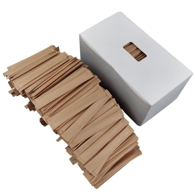 OEM 1000 Pcs Thin Bamboo Bulk Toothpicks Individually Paper Wrapped Of White Box
