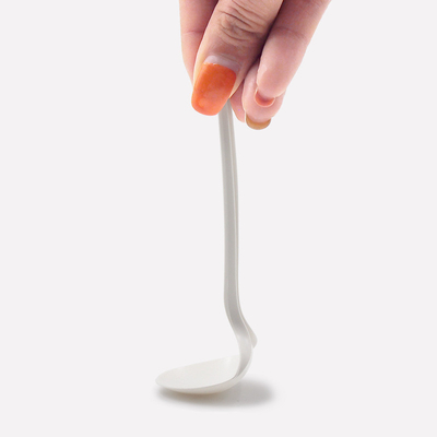 Compostable Disposable PLA Bioplastic Spoons Bulk Utensils 5.7 Inch