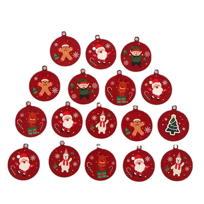 Wooden Decoration Ornaments Gift Plaque Tags Merry Christmas Wood Sign Tags
