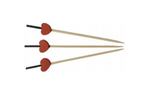 12cm Disposable Bamboo Cocktail Food Picks Fruit Picks For Drinks