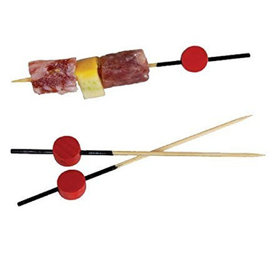 12cm Disposable Bamboo Cocktail Food Picks Fruit Picks For Drinks