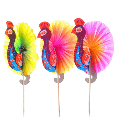 Bulk Natural Bamboo Cocktail Stick Decorative Toothpicks For Appetizers