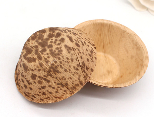 Customized Biodegradable Wooden Disposable Bamboo Bowl For Wedding