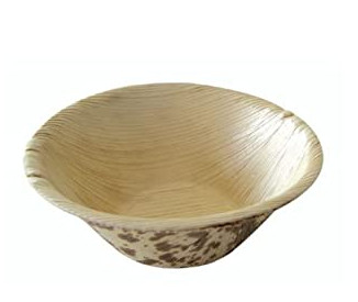 Customized Biodegradable Wooden Disposable Bamboo Bowl For Wedding