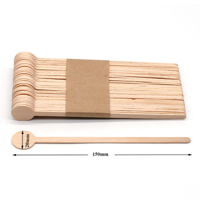 Coffee Stir Sticks 18cm Round End Eco Friendly Coffee Stirrers Wood For Hot Drinks